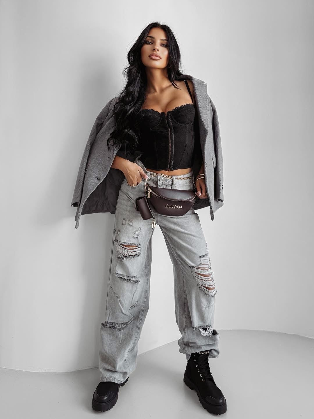 Spodnie Jeansy Olavoga BAMBI